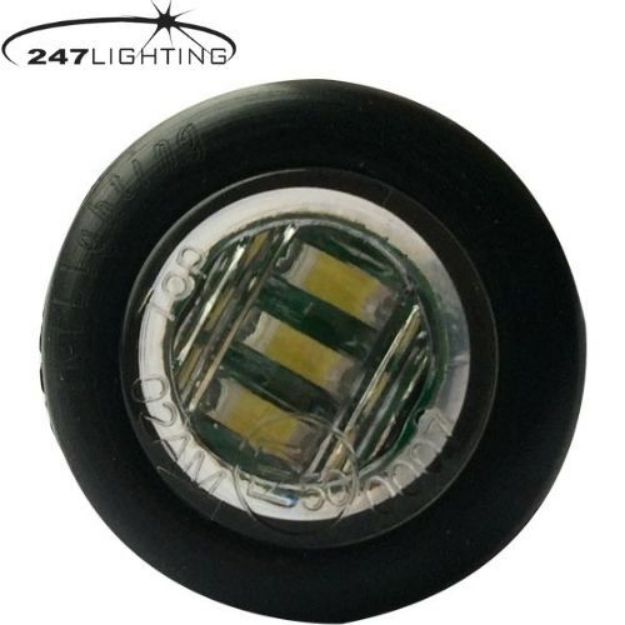 Picture of 247 SIDE MARKER LED 10/30V .75" WHITE ROUND